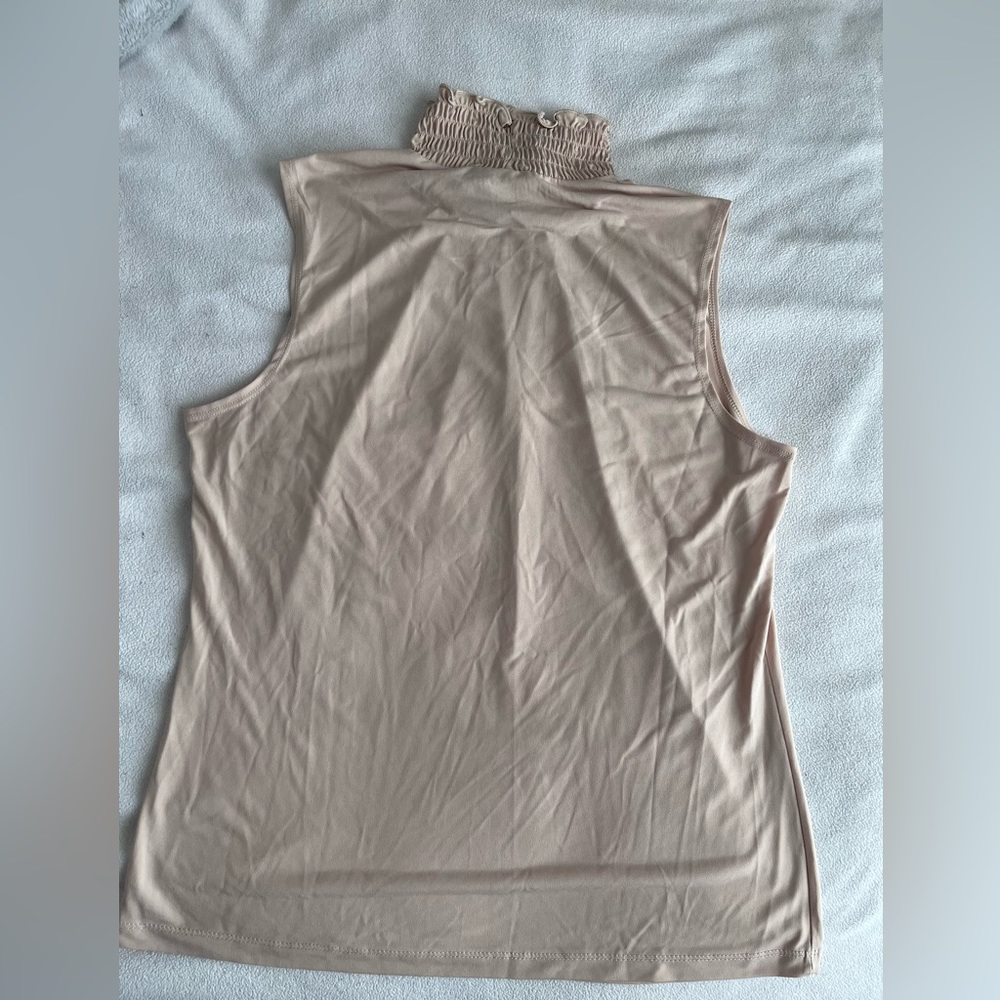 SERENADE RUFFLE HIGH NECK TANK - Picture 2 of 4